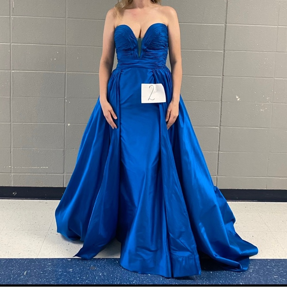 Jovani Gown with Overskirt Size 10